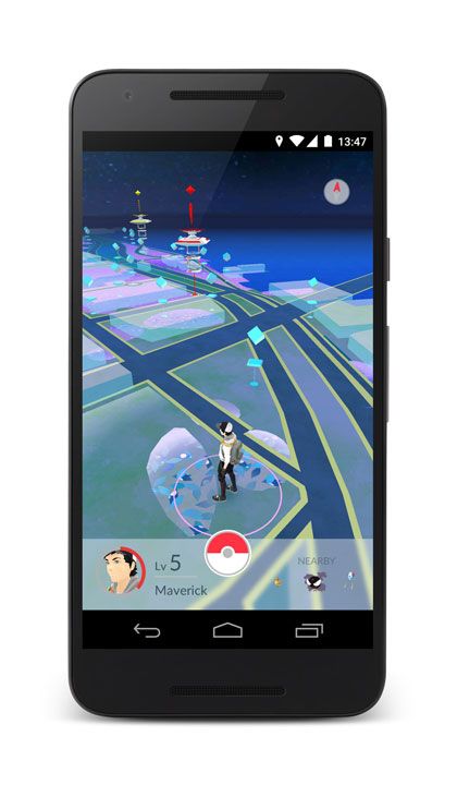 Mit Pokémon GO seid ihr immer draußen.