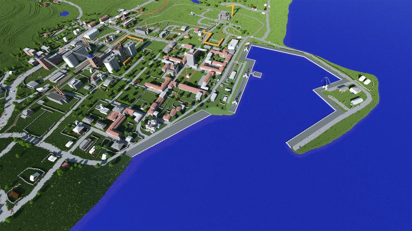 Minecraft Spieler Baut Chernarus Karte Aus Dayz Detailliert Nach Prosieben Games