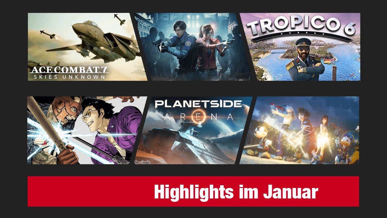 Die Highlights im Januar 2019 Die Highlights im Januar 2019