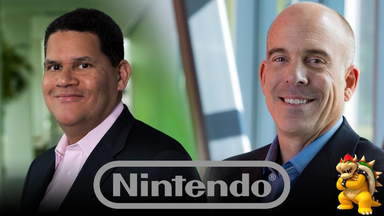 Reggie Fils-Aime und Doug Bowser Reggie Fils-Aime und Doug Bowser