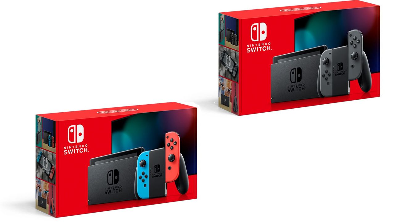 Nintendo Switch mit verbessertem Akku. Nintendo Switch mit verbessertem Akku.