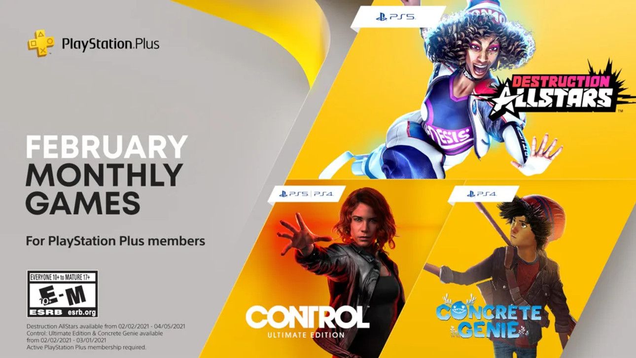 PS-Plus-Spiele im Februar 2021 PS-Plus-Spiele im Februar 2021