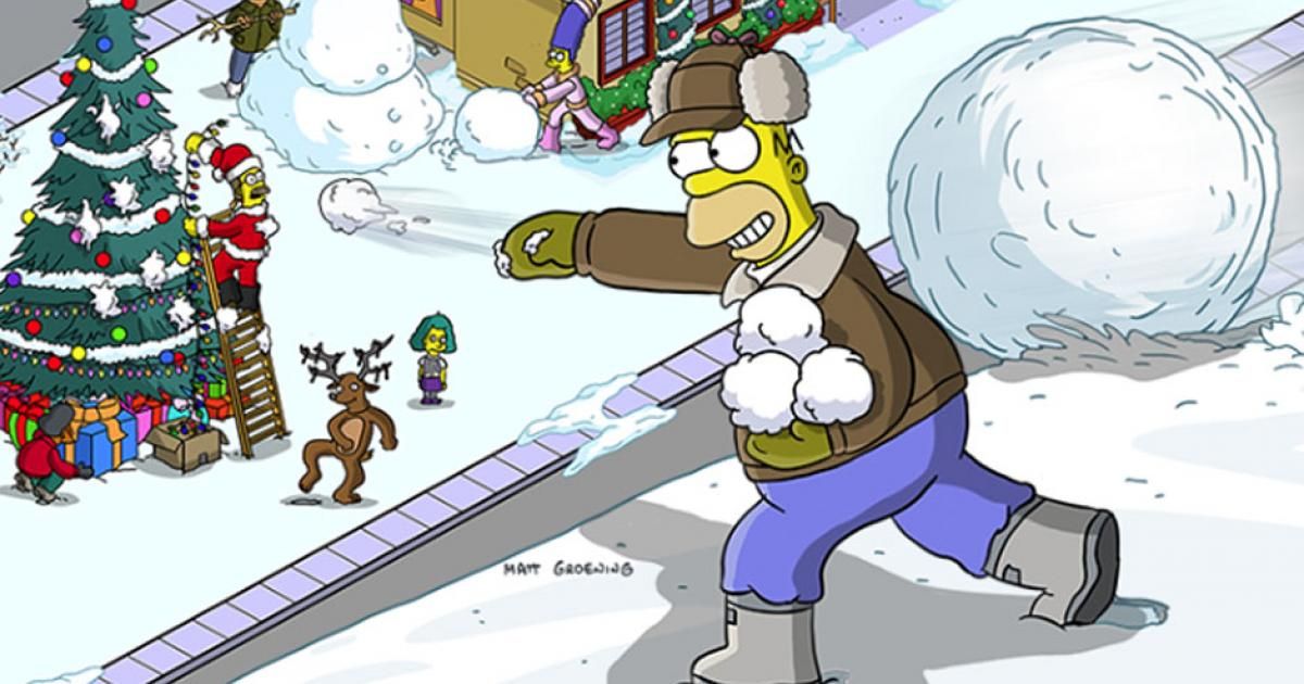 Die Simpsons Springfield Weihnachten 2022 Geschenke Die Simpsons Springfield Weihnachtsevent gestartet