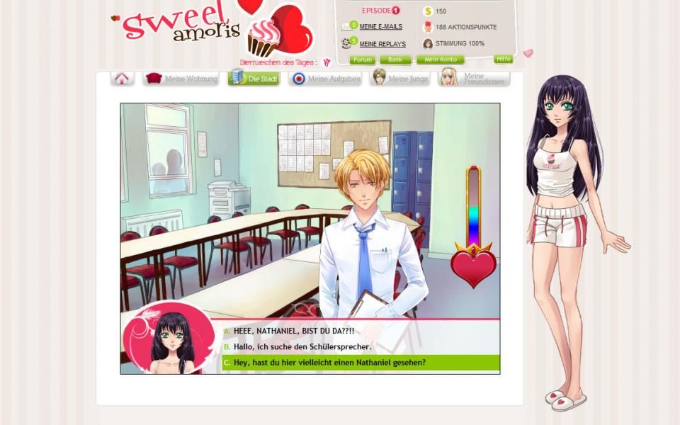 Anime online flirtspiel