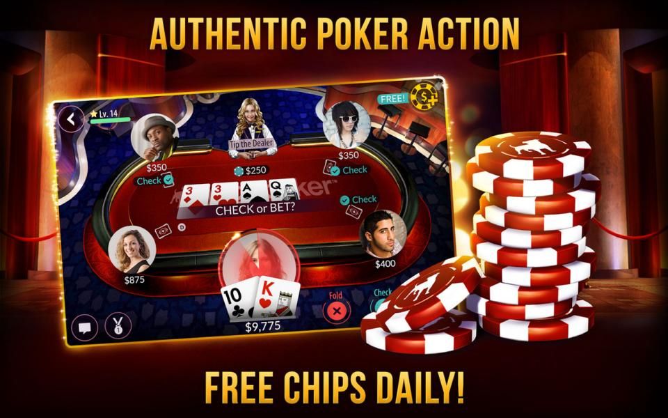 Zynga poker online game